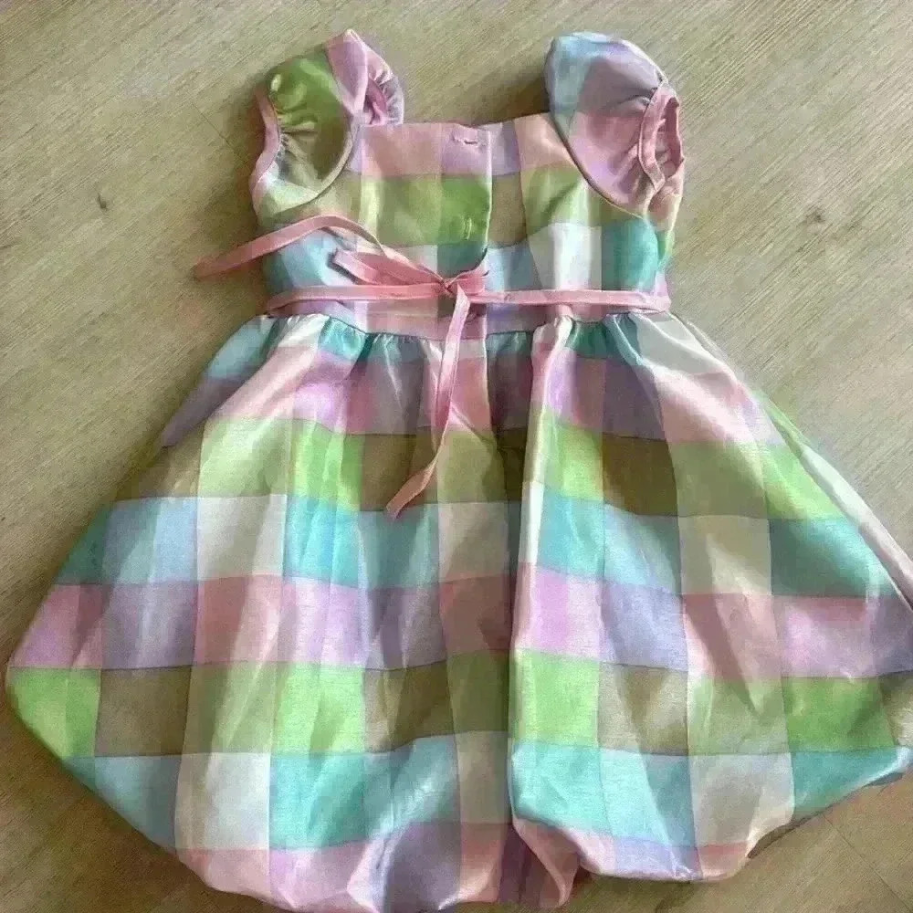 Joe Ella plaid dress size 3T - Picture 2 of 3